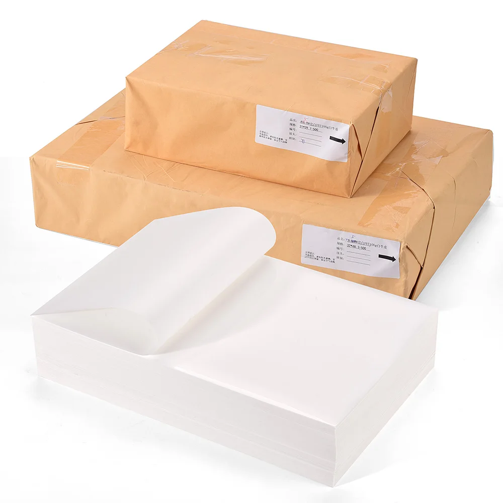 Professional self adhesive paper manufacturer produce A3 label paper for digital printers coated paper stickers