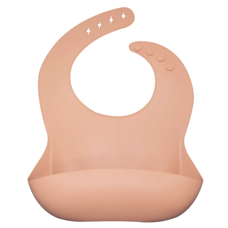 MHC Baby Feeding Bibs Silicone 4 Month Waterproof Bib 6-12 Months Baby Feeding Bibs