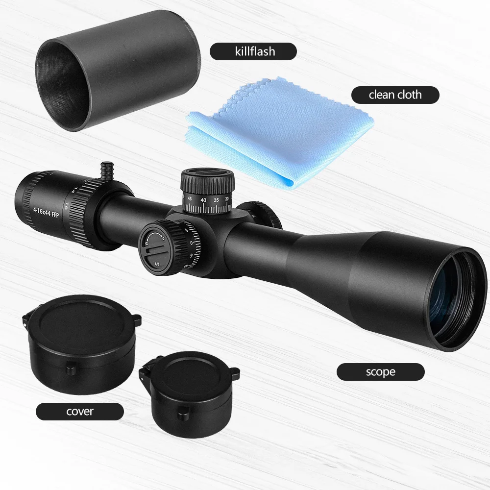 SPINA HD 4-16X44 FFP Hunting Scope First Focal Plane scopes Tactical scope sight for training