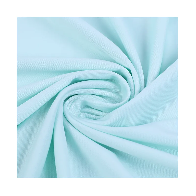 Spring and summer 75D filament polyester ammonia ice silk ice fabric sunscreen clothing sunscreen sleeve fabric T-shirt