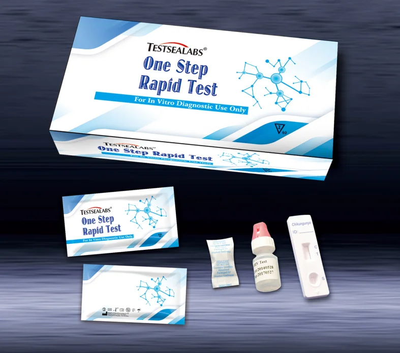 
Testsealabs One Step Rapid Diagnostic Test Kits Chikungunya Rapid Diagnostic Test Kit Rapid Test Cassette 
