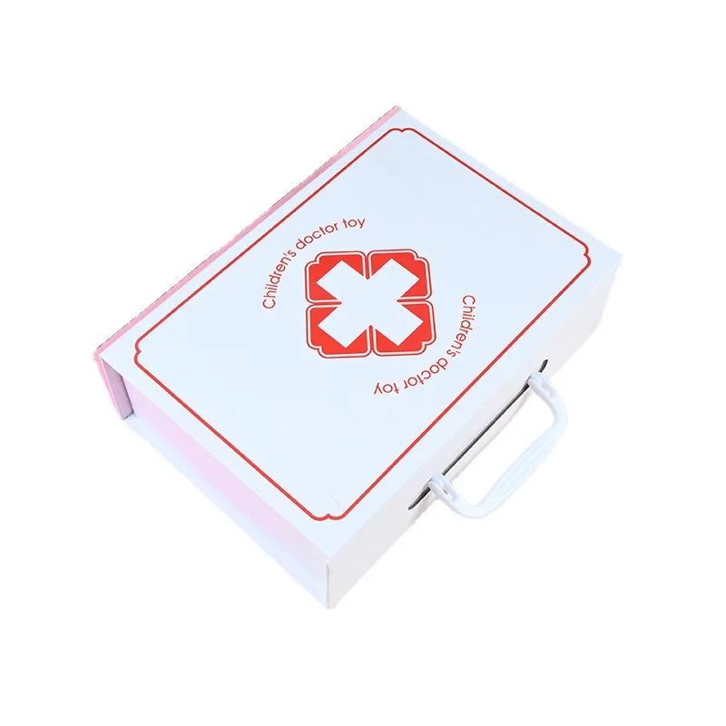 Wooden Dentist Doctor Pretend Play Toy Kit With Teeth Dental Accessories Stethoscope & Medical Storage Montessori Toys For Kids