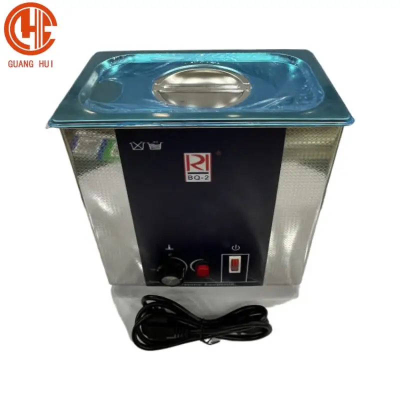220V 160W Digital Display Ultrasonic Cleaners 3L Silver Color Metal Vibration Ultrasonic Cleaners For Jewelry Store