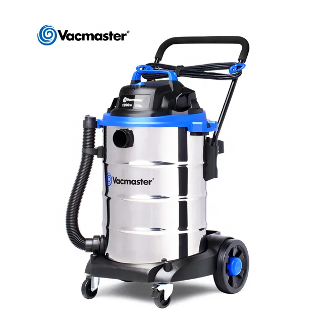 Пылесос Vacmaster промышленный для сухой и влажной уборки, резервуар из нержавеющей стали 80 л, 2000 Вт, 1250 SWT