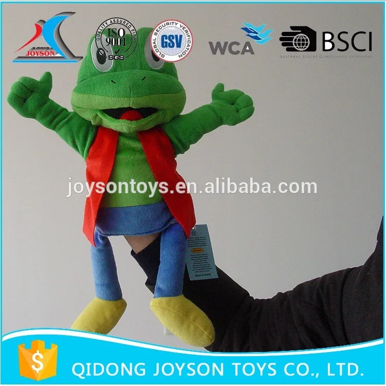 New Fashion Wholesale stuffed animals puppets Glove Puppet kids learning plush custom hand puppet toy