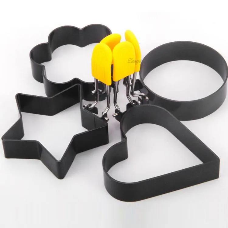  Антиобжигающий усиленный омлет антипригарный цветок в форме звезды круглые жареные инструменты для приготовления пищи кольцо из нержавеющей стали яиц