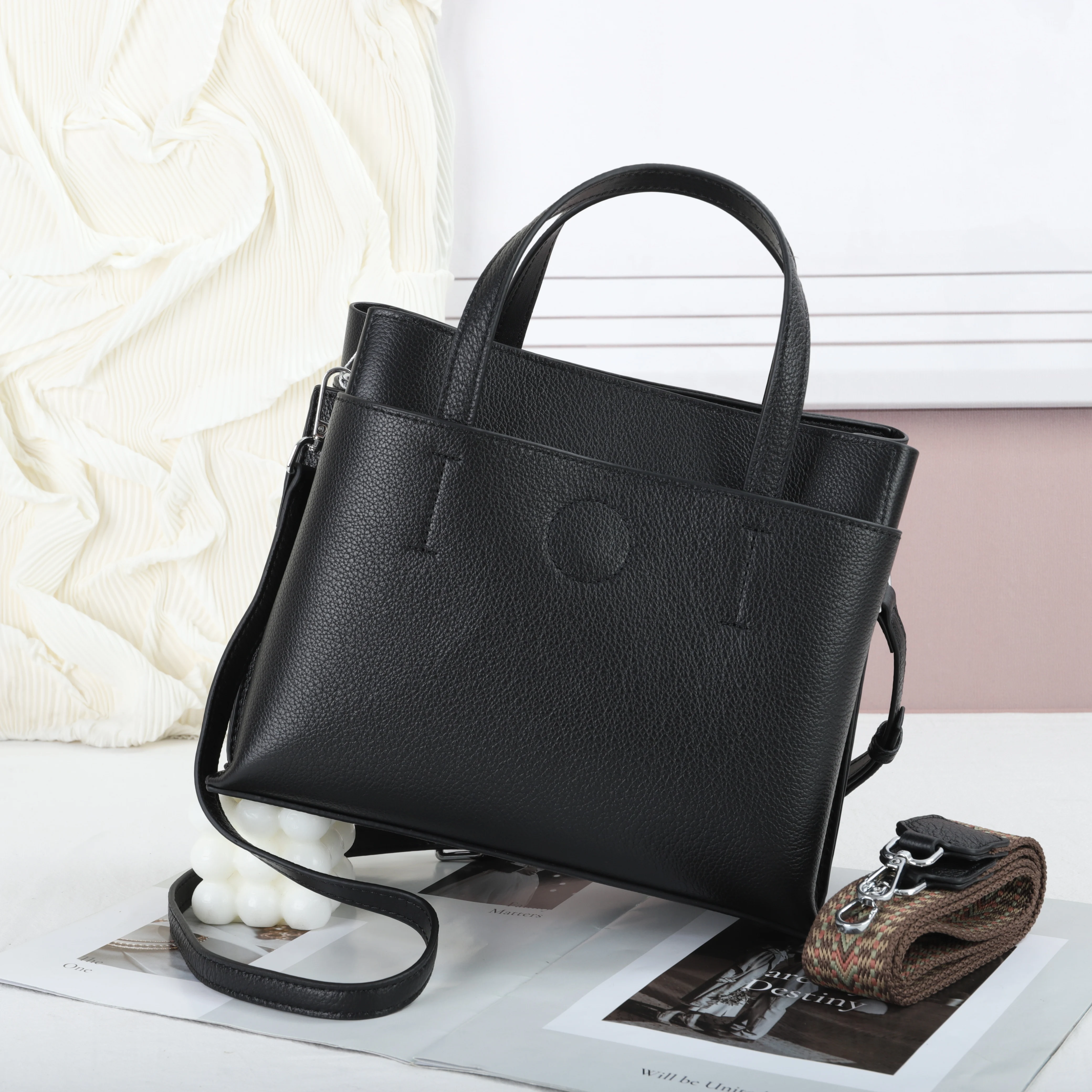 Luxury Handbags Designer Crossbody New Women Western Wallets Genuine Leather ladies Shoulder Bag