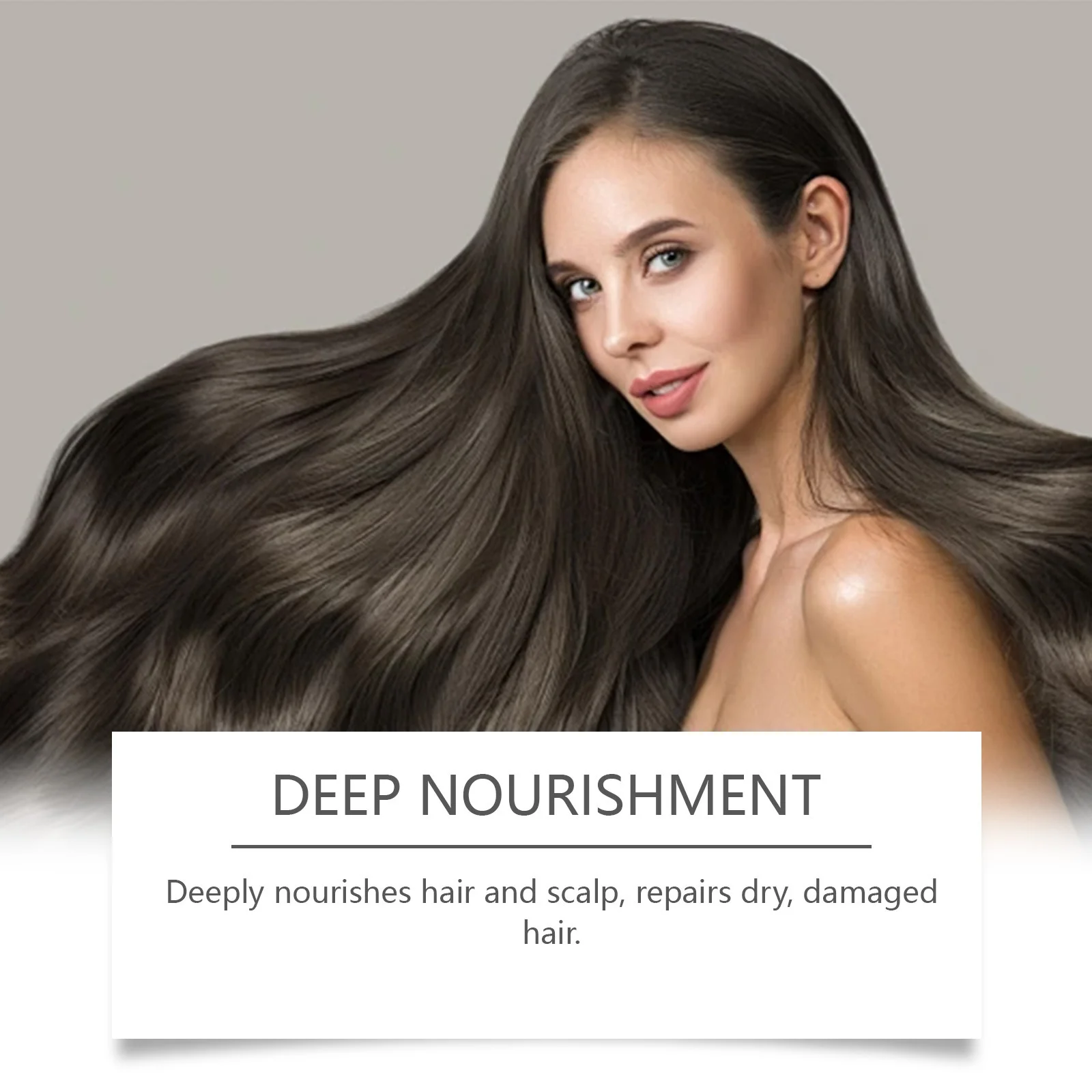 Herbal Hair Care Essential Oil Nourishing Scalp Hydrating Smooth and Strengthening Hair Fragrant Hair Care Essence