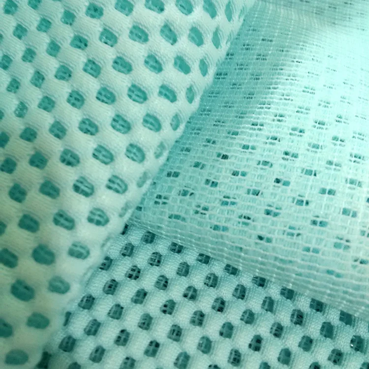 Recycled Cheap Price Knitted Square Hole 3D Air Mesh Fabric For Motorcycle Seat Cover