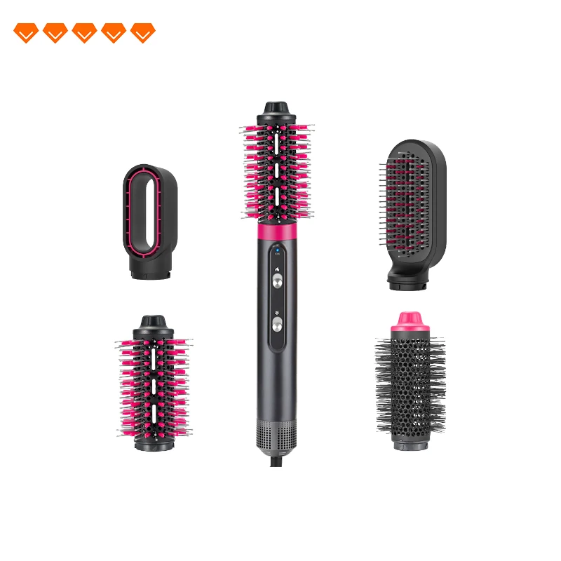 Ready To Ship HAB218 Best Price Customization Rechargeable Hair Straightener Brush Hot Comb Grade 1