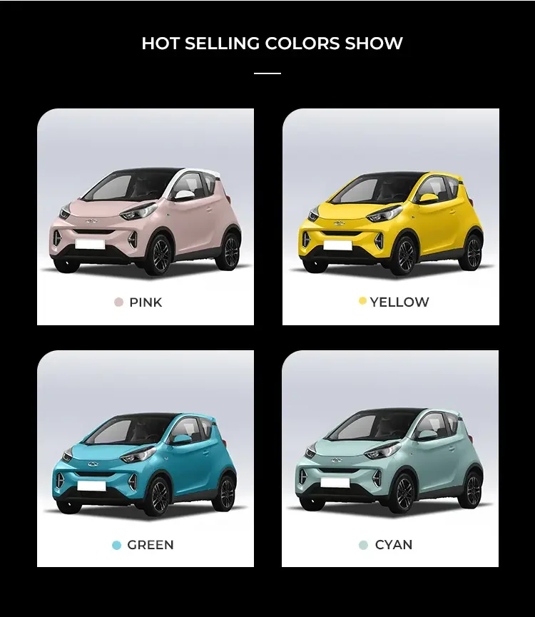 China Factory Cheap Electric Cars For Adults Chery Little Ant New Energy 4 Wheeler Electric Car For Sale