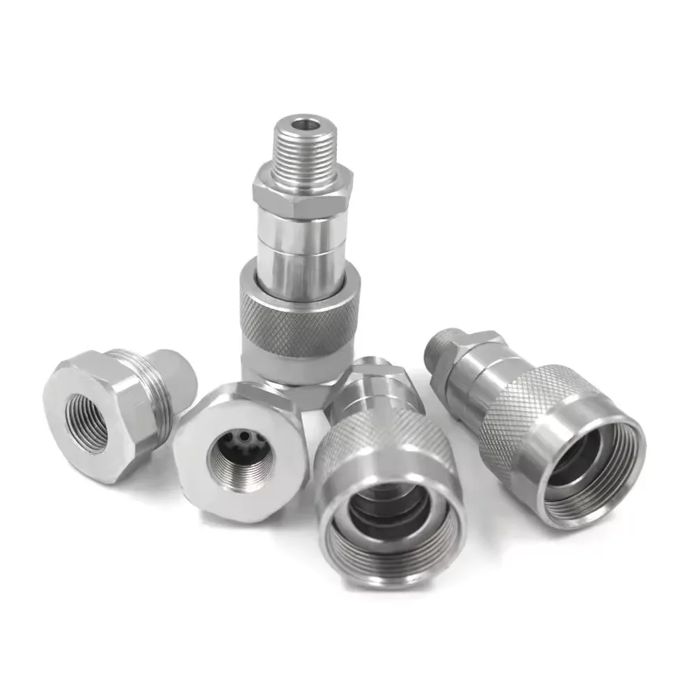 KZE-B Pressure Hydraulic Quick coupling Natural Gas Quick Connect female quick coupler
