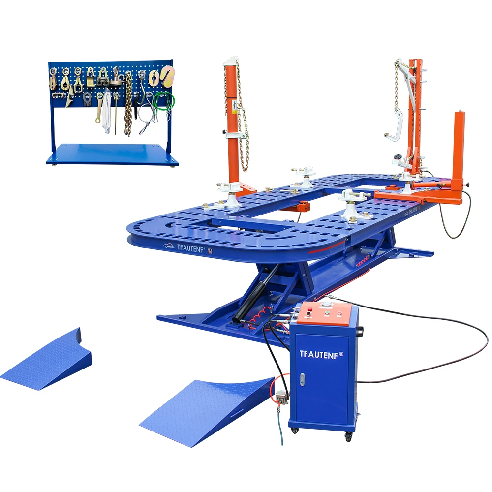 TF-503CB Advanced centralized control auto body frame machine / body repair machine / chassis straightener with electric pump