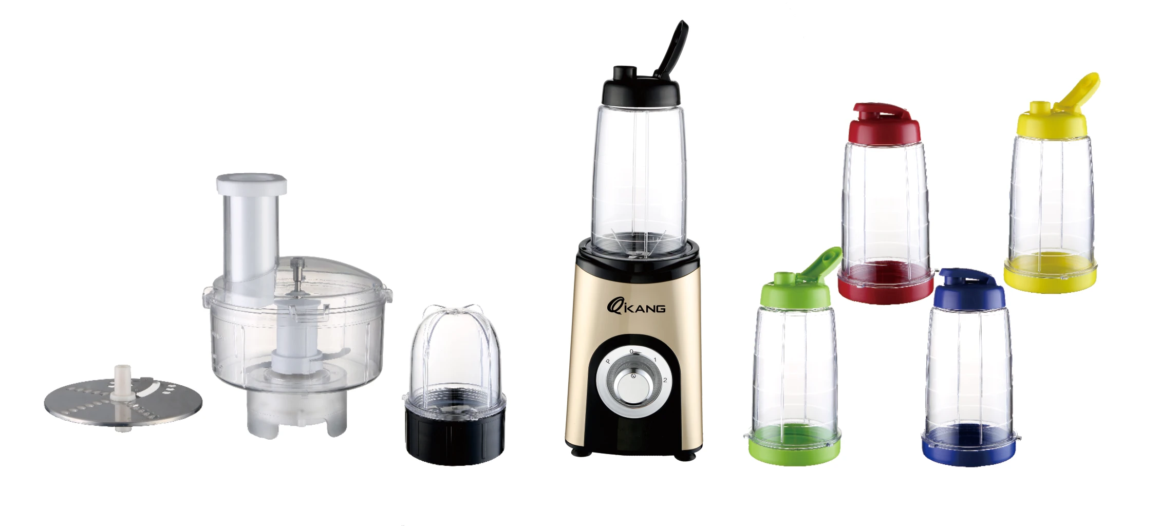 400W/220W kitchen food processor grinder mixer travel fruit Blender with LED light blender