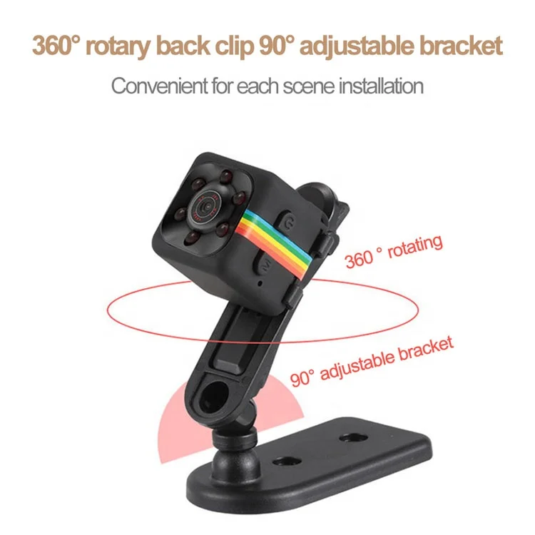 Night Vision Video Voice Recorder SQ11 Mini Camera DV Micro Sport HD 1080P Night Vision Mini Hidden Camera