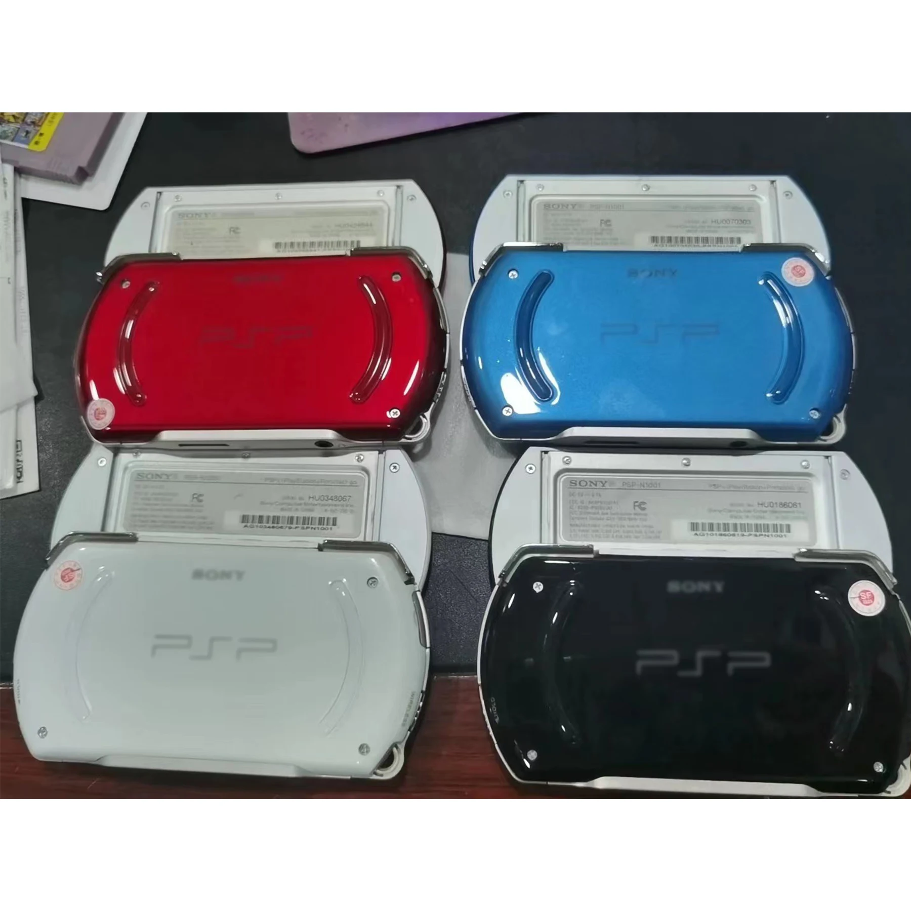 Refurbished shell Handheld video game palyer console For playstation PSP GO