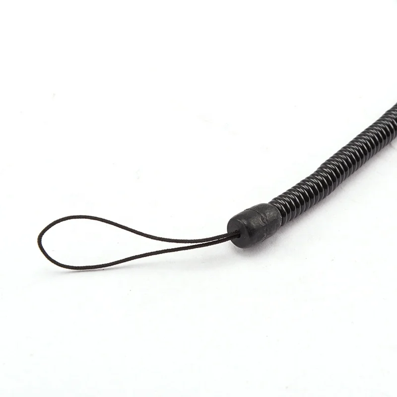 Customized Fishing Lanyard Heavy Duty Retractable Coil Tether with Carabiner for Pliers, Boating, Tools