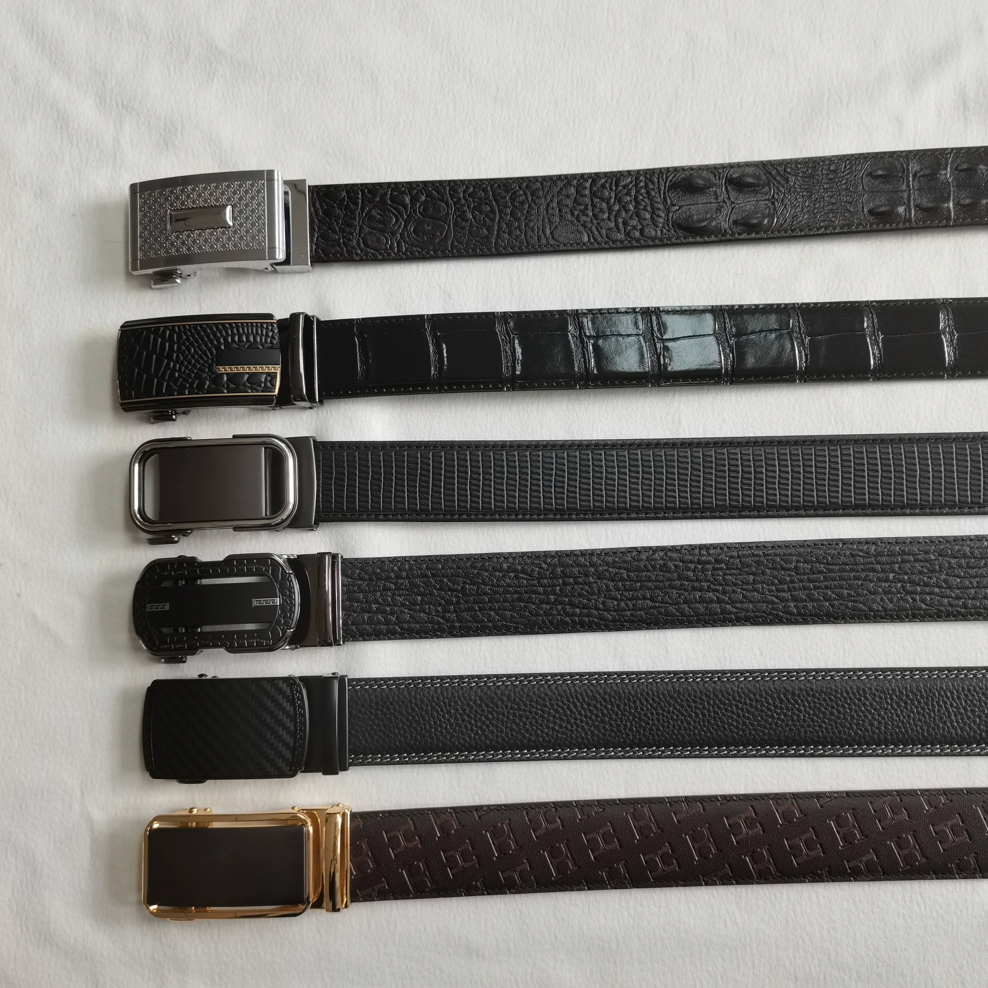 Genuine crocodile leather belts Alligator Leather Belt