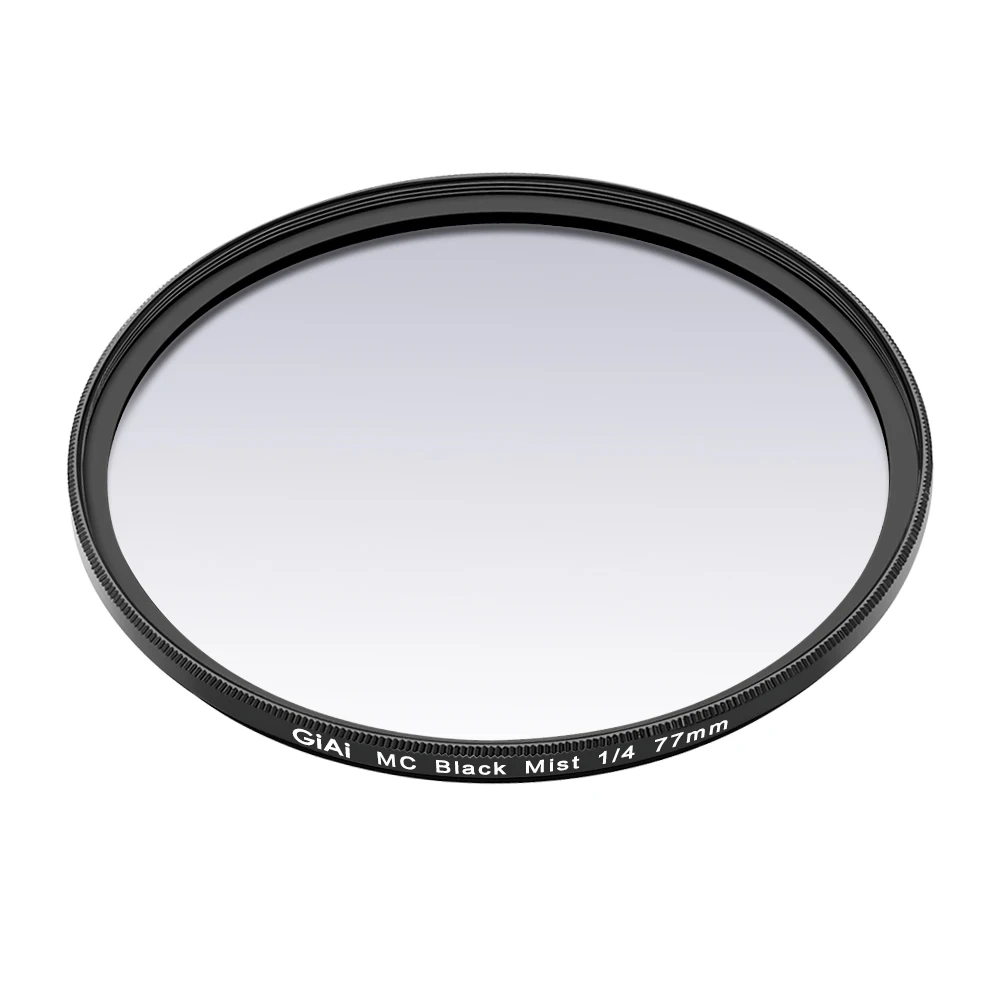 GiAi 77mm Black Diffusion Filter 1/8 1/4 and 1 multi coated Camera Filter