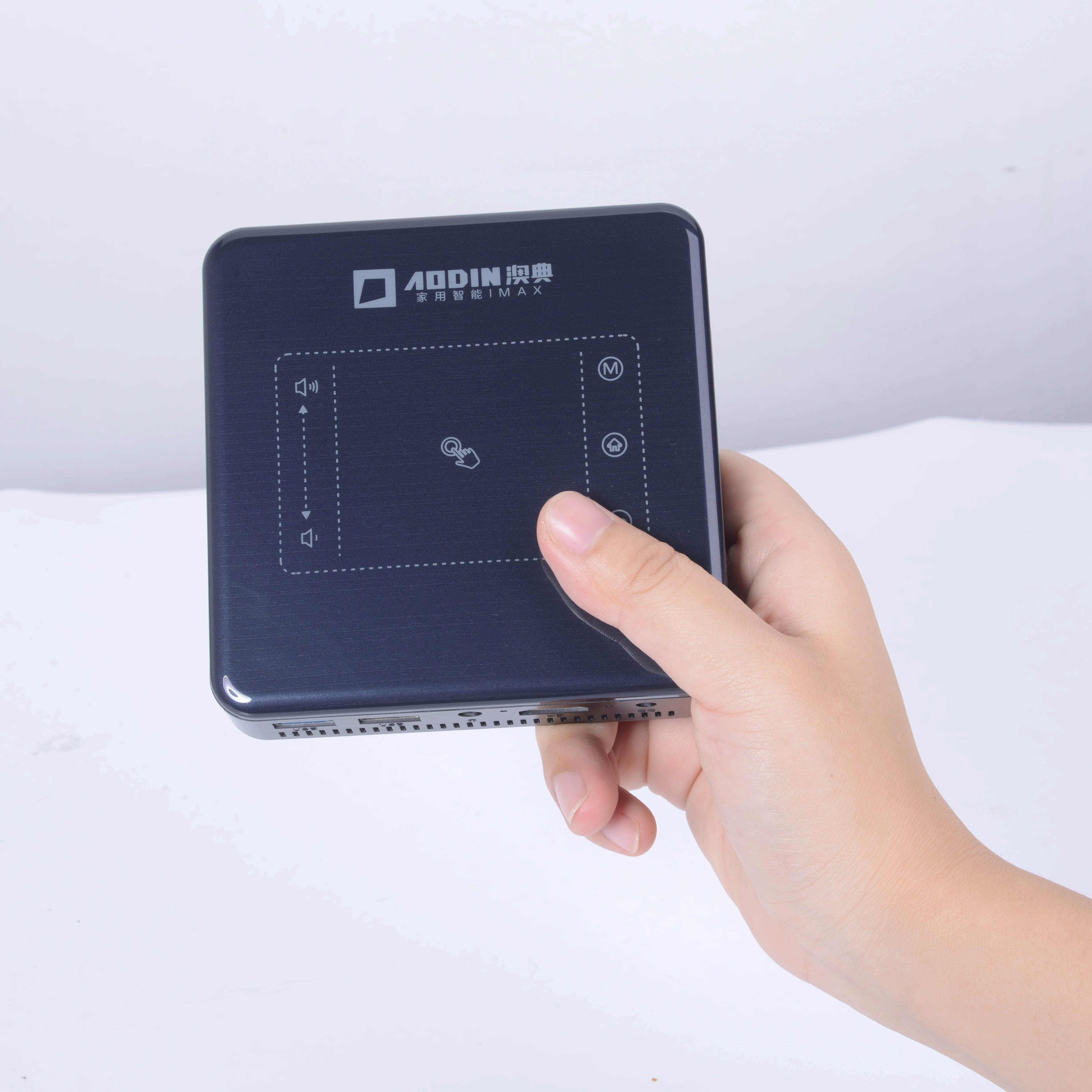  Яркий мобильный телефон Wi-Fi Bluetooth 4k Dlp Android проектор для