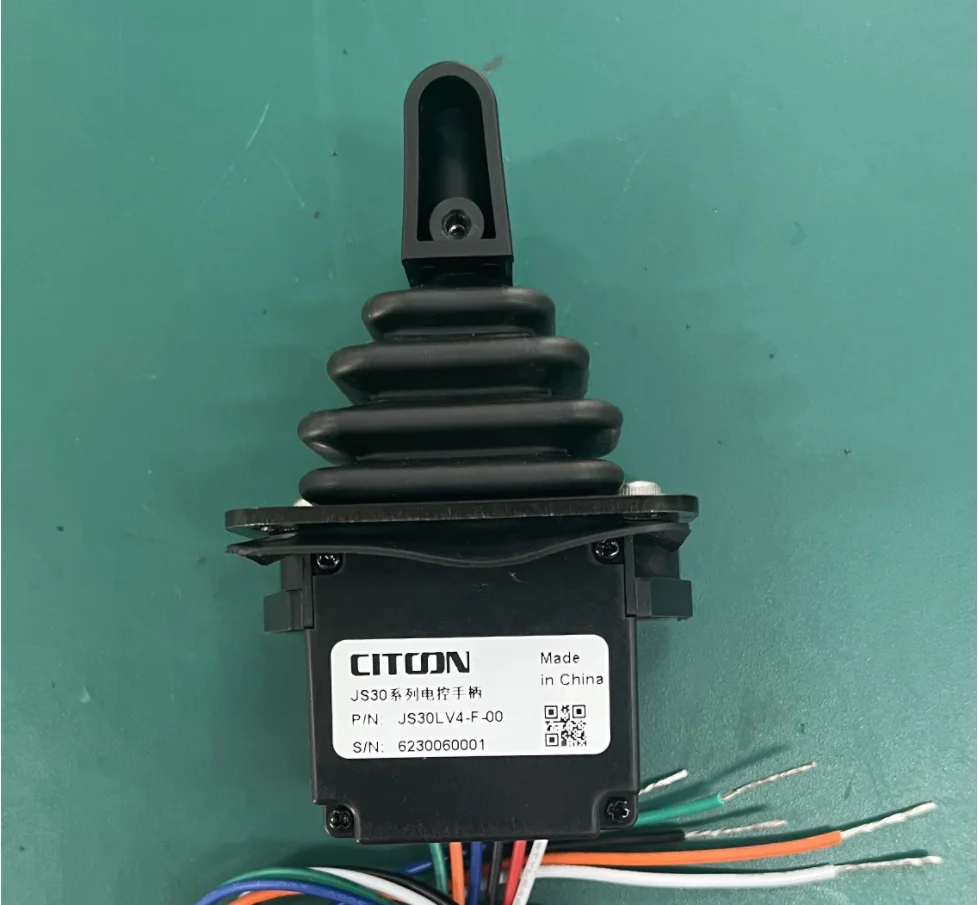 JS30 Is a Single Axis Joystick with Compact Size. Suitable for Control Panels and Wireless Remotes