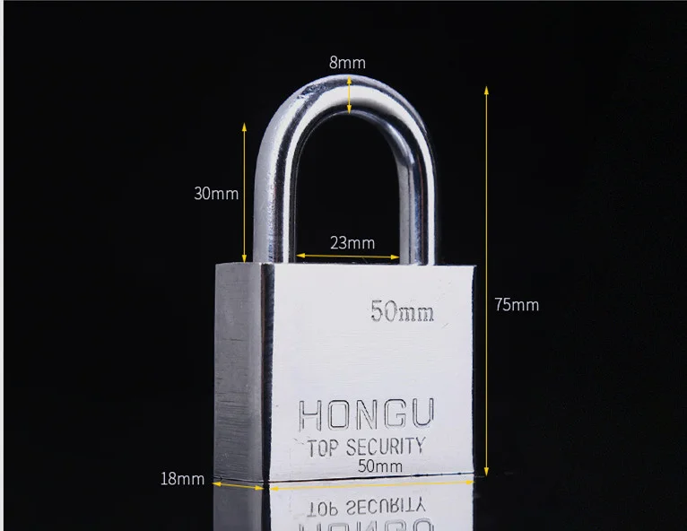China Super Strong Exterior Best Padlock Weatherproof Guard Security Padlock Iron Padlock