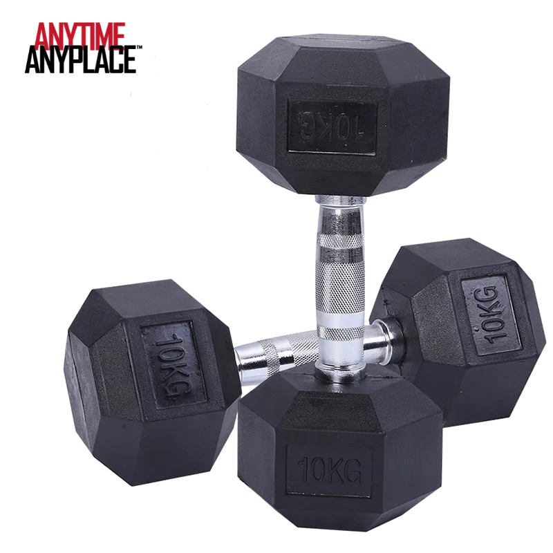 2022 New Design Hot Sale Mini Non-Slip Home Gym Fitness Equipment Rubber Dumbbells Set