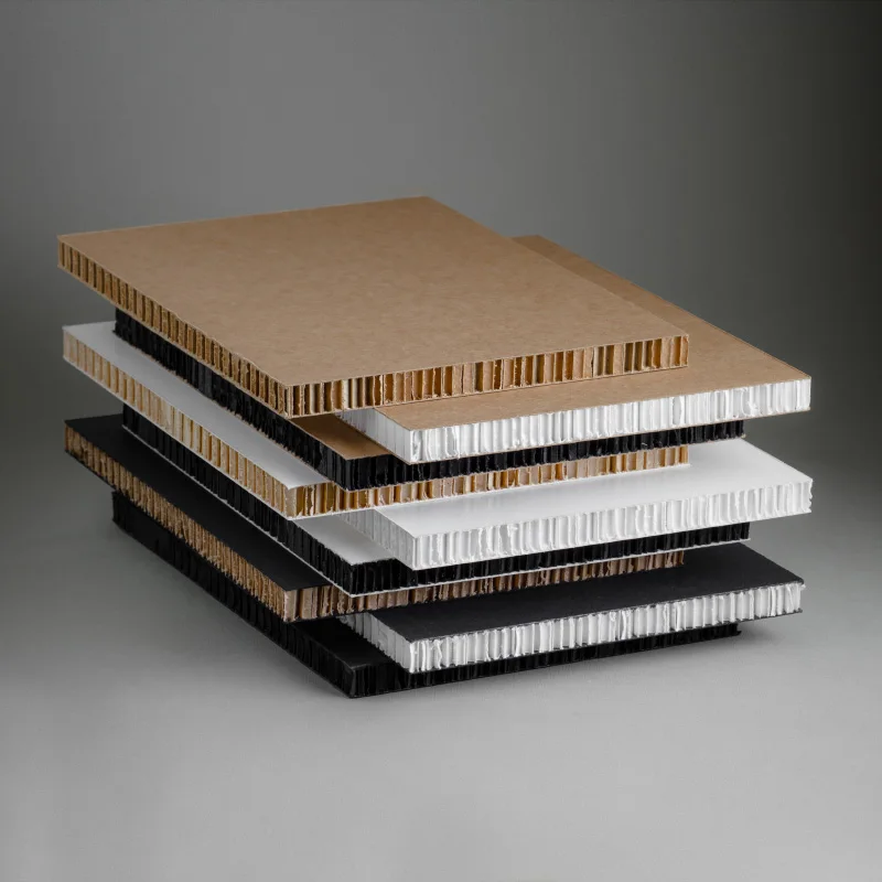High Strength White Color Recycle Paper Cardboard Honeycomb Board For Packing
