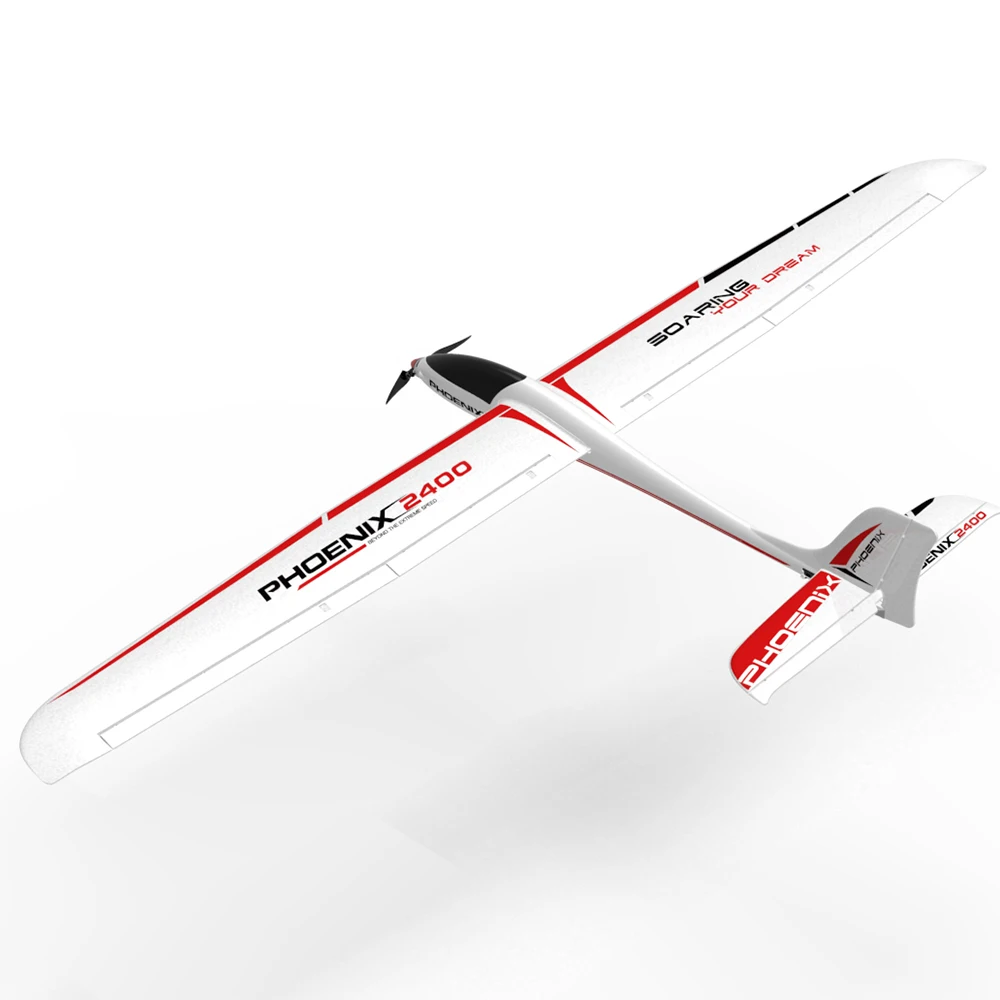 Volantex PNP  Personalized style durable white electric rc airplane