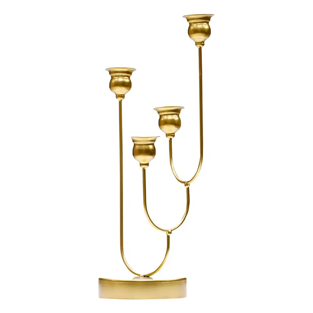 Elegant Looking Taper Candle Holder for Table Centerpiece Set Of 2 Home Decor Candelabra from Indian Supplier