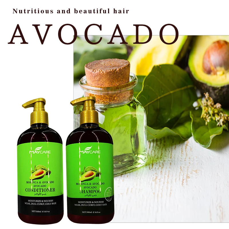 Organic Avocado Hair Food Deeply Repair 3-in-1 Dry Hair Mask Treatment