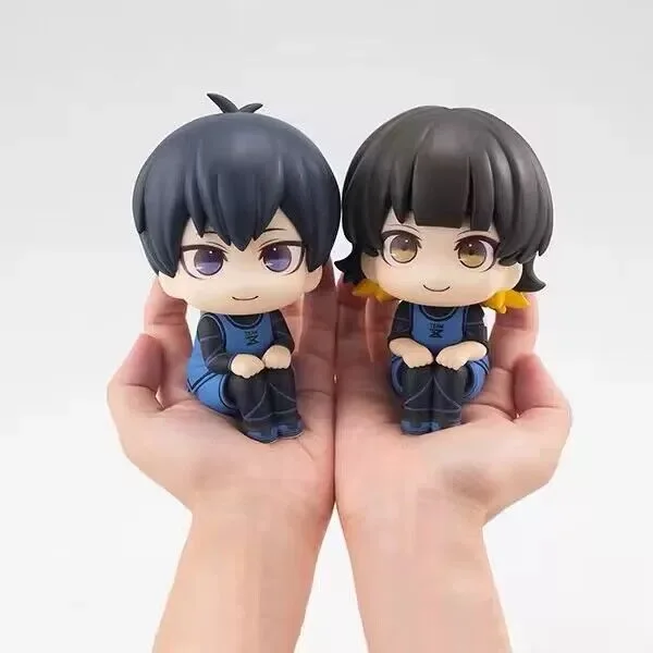Spot Custom Model Toy Collection Gift 10cm PVC Chigiri Hyoma Nagi Isagi Yoichi Blue Lock Anime Figure