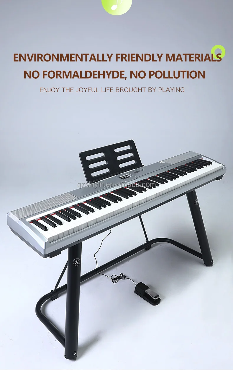 Multi-functional Electric Piano 88 Touches Keyboard Digital Piano