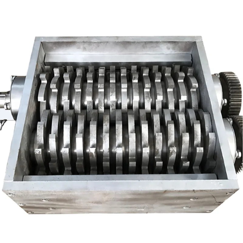 Factory Price Broyeur Small Double Blade Plastic Metal Shredder Blades