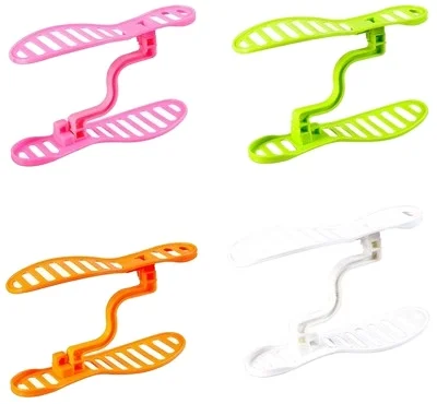 Portable Mini Shoes Storage Rack Bracket Organizer Plastic Space Save Frame Shoe Home Use Racks