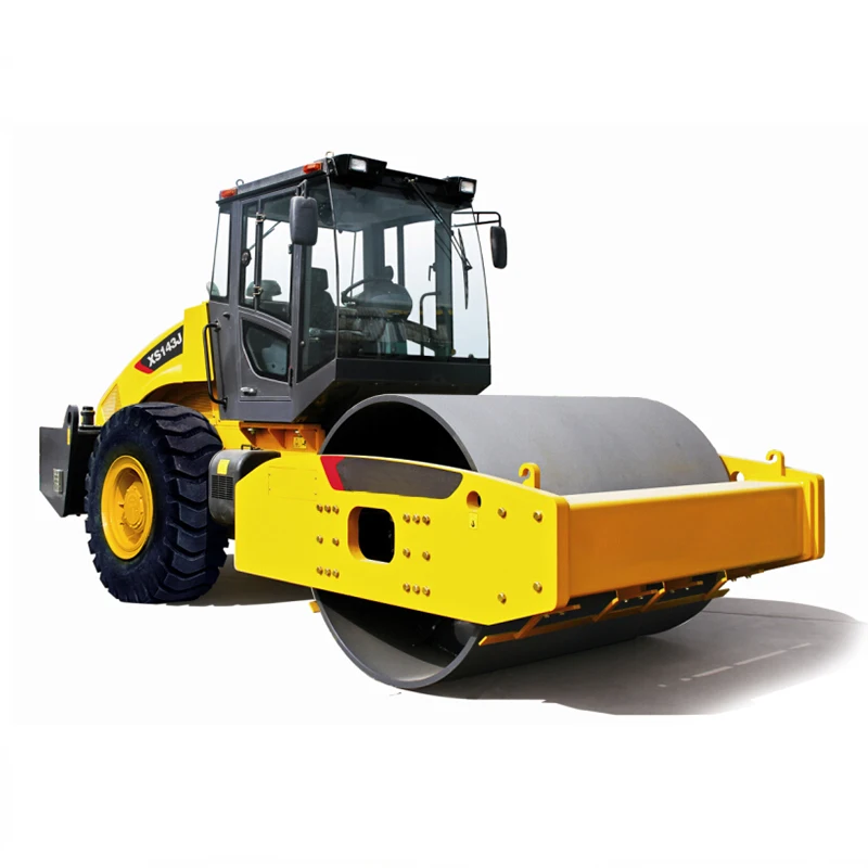 16 ton Mechanical Single Drum Road Roller Compactor XS163J