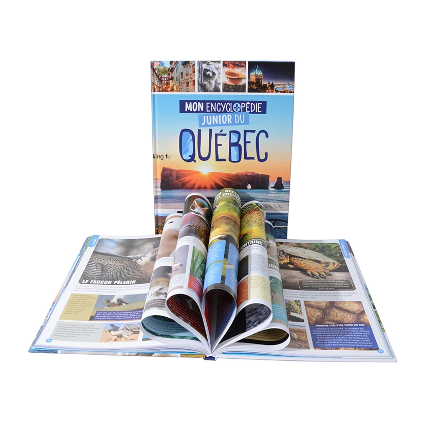 King Fu Quality Custom Design Any Big Size Embossed Spot UV Art Book Coffee Table Book Printing