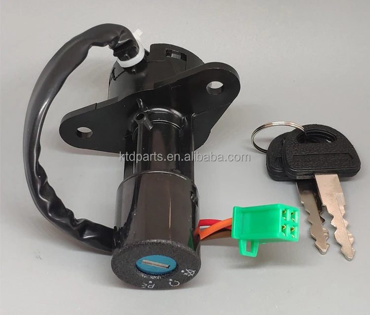KTD Wholesale GS125 Motorcycle Ignition Lock Key Switch With 4 6 Wires For South America Market
