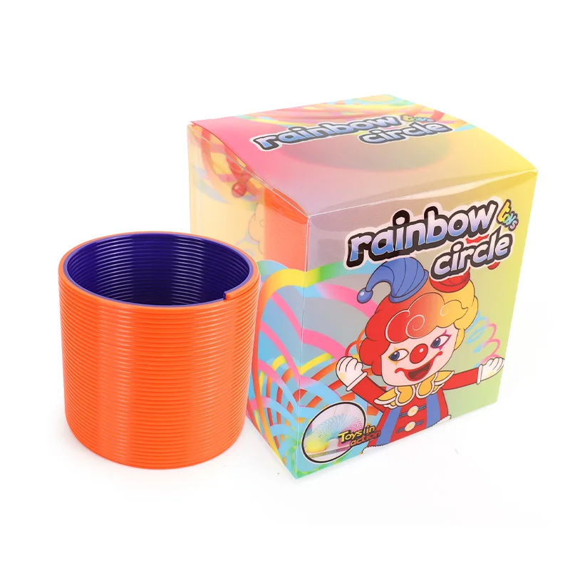 Новый Дизайн Радужный круг игрушка голубая планета детский сад подарок маленький пластиковый весенний