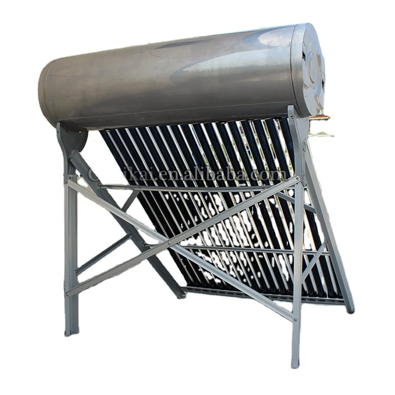 Integrated Pressurized Heat Pipes Solar Water Heater