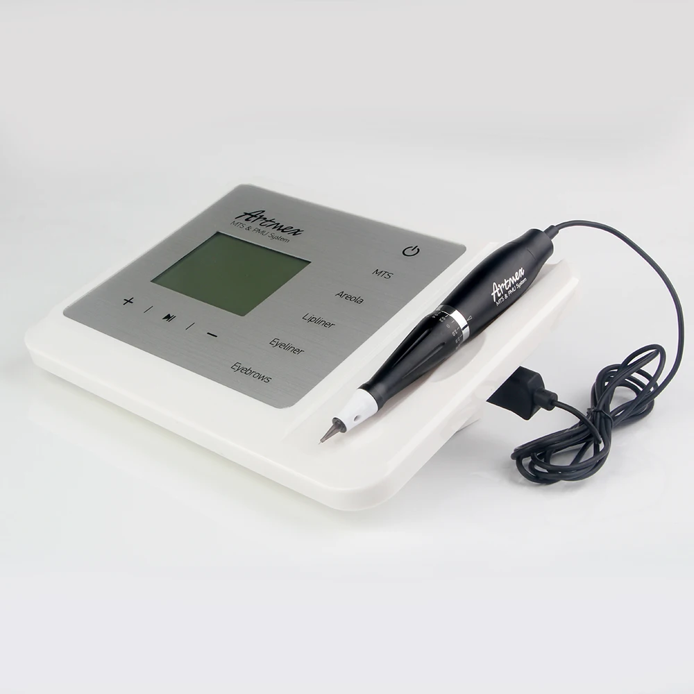 Новейшая интеллектуальная машинка для красоты лица Artmex v9, иглы для перманентного макияжа