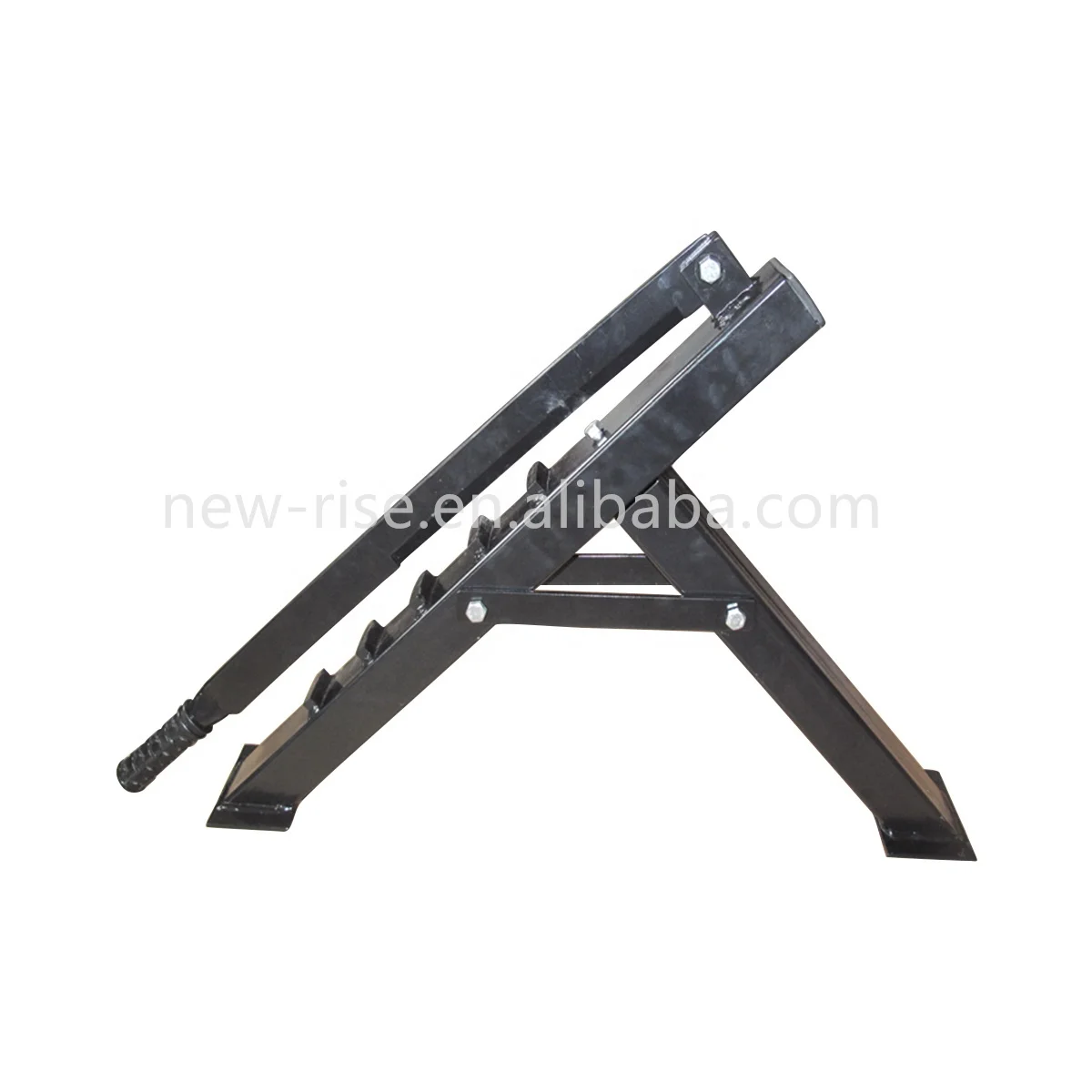 Firewood Cutting Machine 45# Steel Blade Portable Floor Stand Log Splitter Manual Wood Cutter