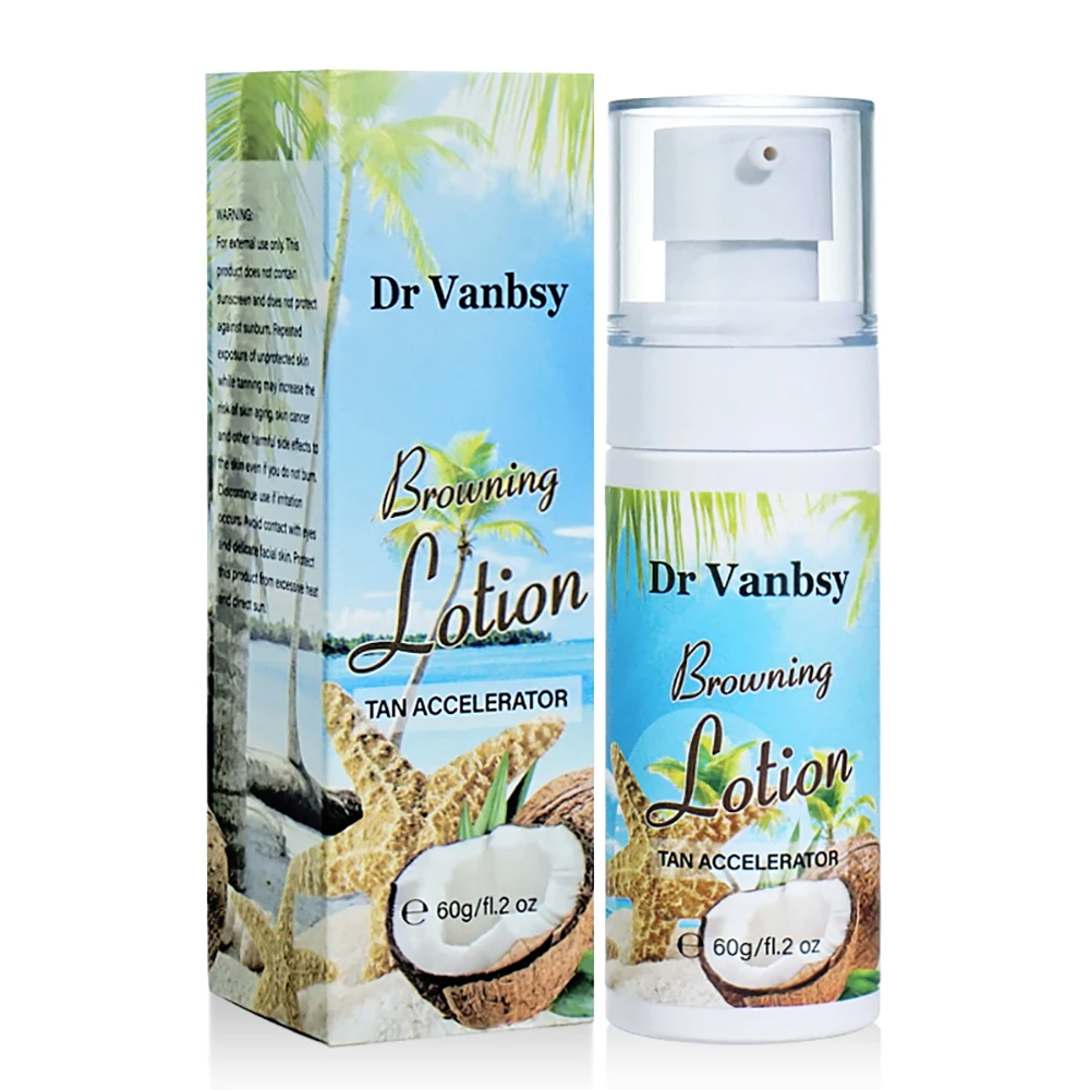 Wholesale Custom Tanning Accelerator Lotion Sunbed Accelerator Tanning Lotion Self Tan Cream