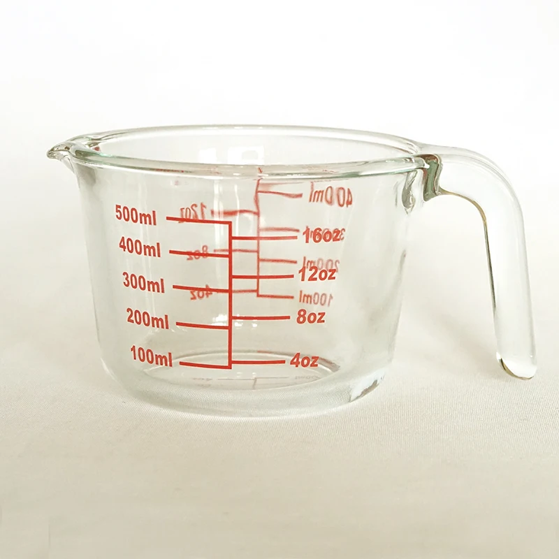 250ml 500ml 1000ml Coffee Making Measuring Glass Pot