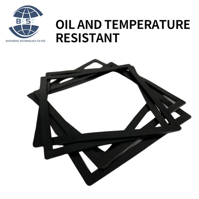 Non-standard customizable silicone fluorine rubber NBR VMQ FKM NBR rubber gasket