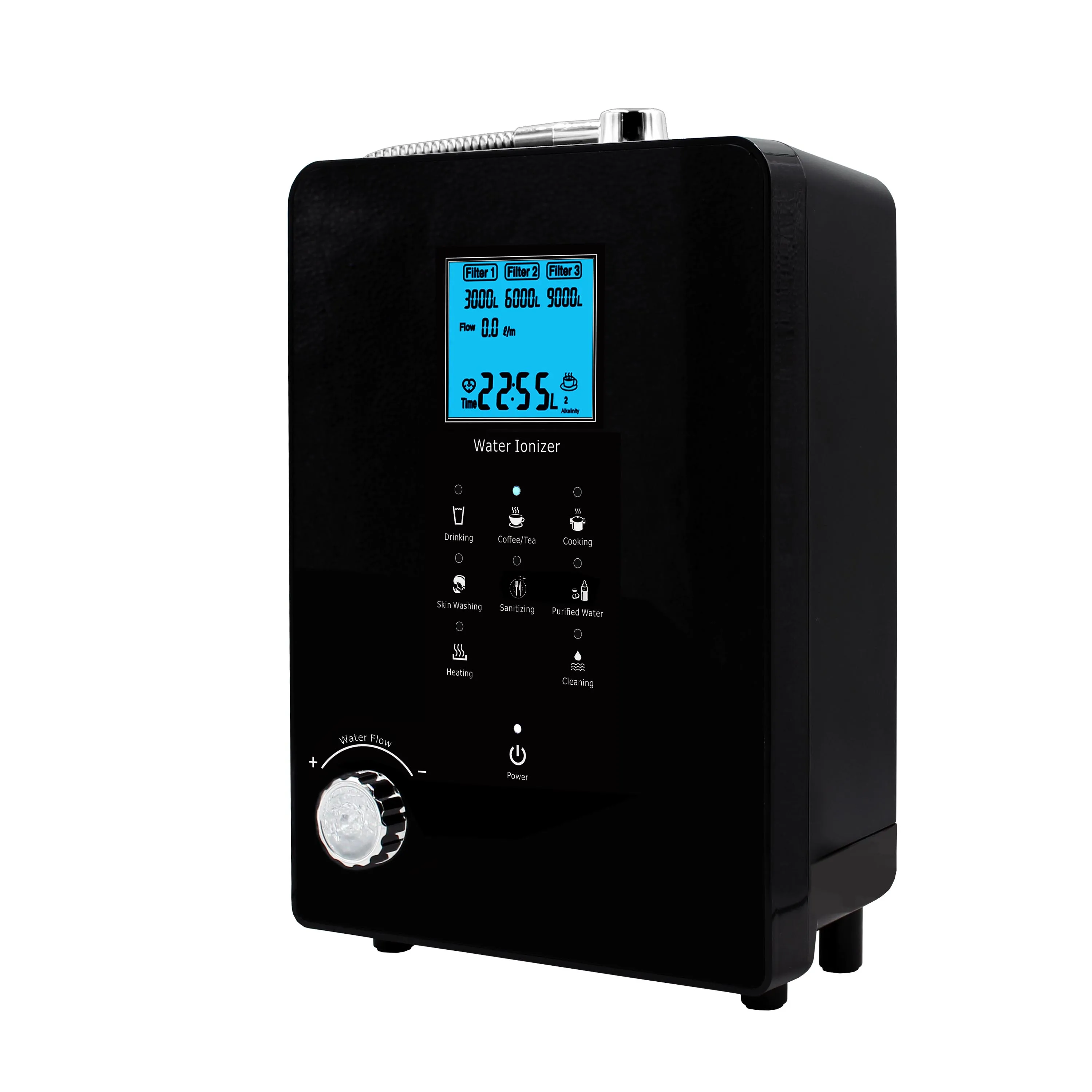 Commercial Multi-Functional Alkaline Water Ionizer 9-Plate Titanium 939 Hydrogen Water Generator Machine Premium Water Filter
