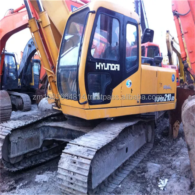 used hyundai R210 R200 excavator, used hyundai 210 130 140 150 wheel excavator for sale in south korea
