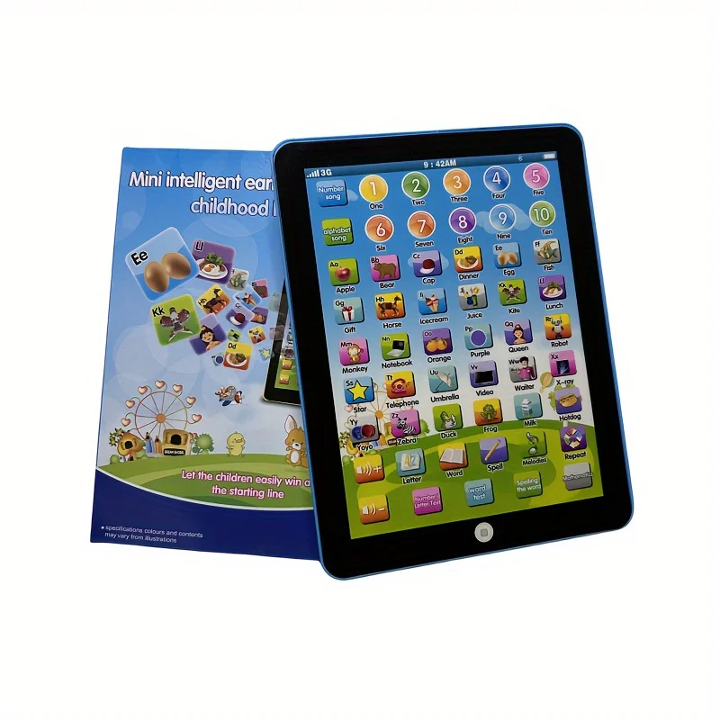 Wholesale Children Kids Laptop Educational Intelligent baby learning toys tablet for kids funny Science early education machine