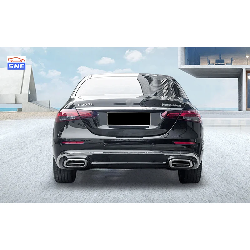 PP Body Kit Front Bumper Lip Car Hood Fender Bumper BodyKit For Mercedes Benz W212 S Class To W213 Maybach