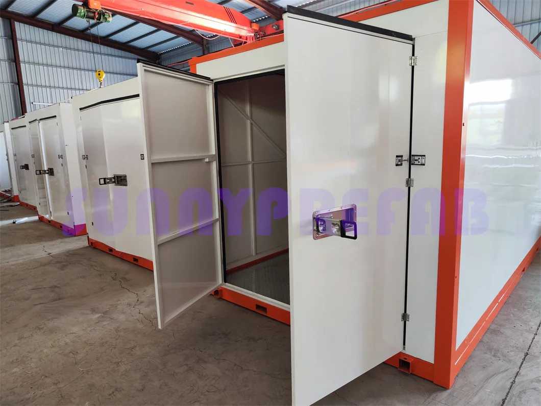 steel material prefab assemble mobile stackable container storage self storage foldable container portable storage units